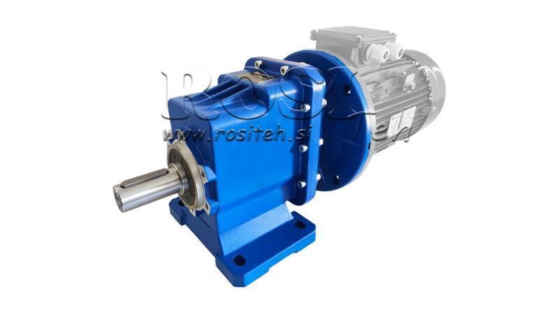 ERC04 REDUCER TIL ELEKTRISK MOTOR MS100 (2.2-3-4kW) FORHOLD 25:1