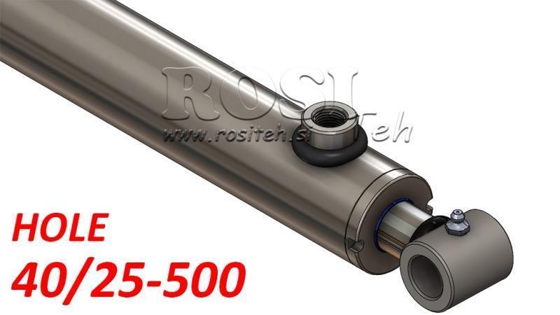 υδραυλικός κυλινδρικός οπή 40-25-500