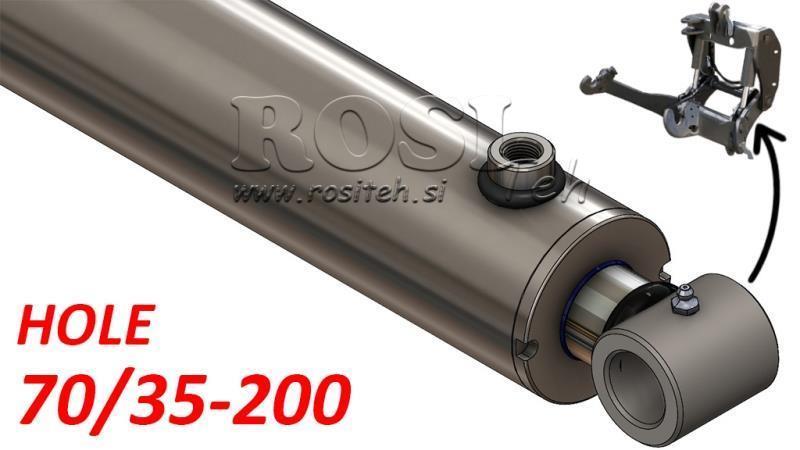 HYDRAULIKCYLINDER HÅL 70/35-200