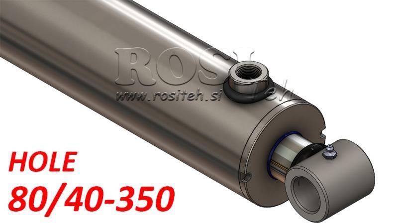 υδραυλική κυλινδρική τρύπα 80-40-350