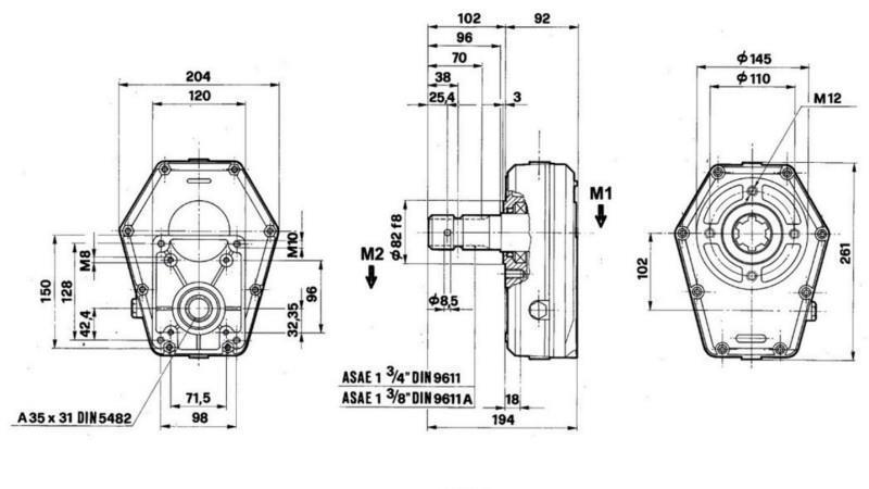 MULTIPLIKATOR GR.3 -1:3 HANE