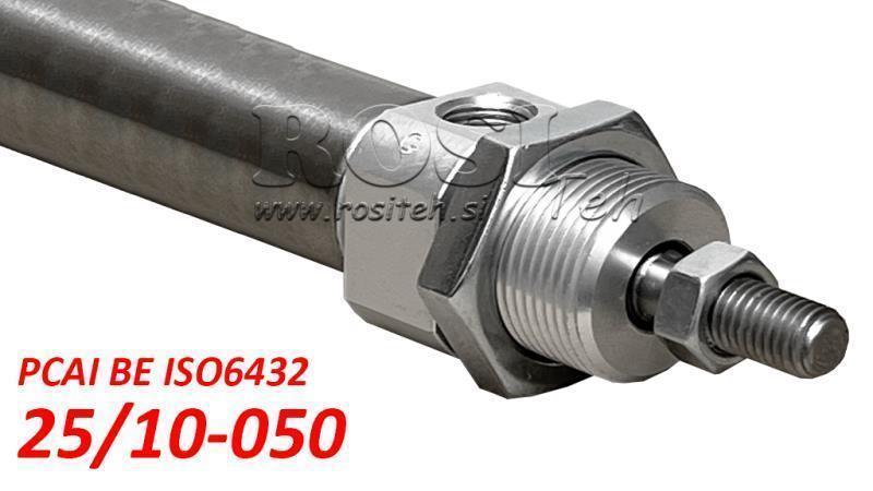 ΠΝΕΥΜΑΤΙΚΟΣ ΚΥΛΙΝΔΡΟΣ PCAI 25/10-050 BE ISO6432