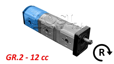 ΥΔΡΑΥΛΙΚΗ ΑΝΤΛΙΑ 20C12X066 ΠΙΣΩ GR.2 12 CC ΔΕΞΙΑ