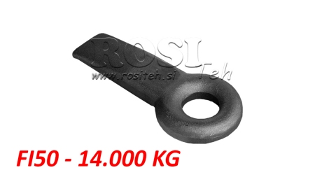 ΣΤΑΘΕΡΟΣ ΡΥΜΟΥΛΚΗΤΗΣ FI50 66X30 L285 - 14000KG/2000KG