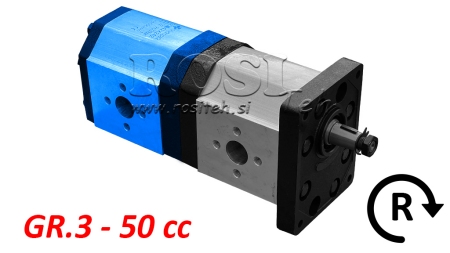ΥΔΡΑΥΛΙΚΗ ΑΝΤΛΙΑ 30C50X242 ΠΙΣΩ GR.3 50 CC ΔΕΞΙΑ