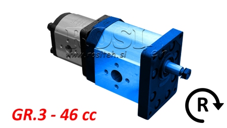 ΥΔΡΑΥΛΙΚΗ ΑΝΤΛΙΑ 30C46X198 ΠΡΩΤΗ ΓΡ.3 ΓΡ.2 46 CC ΔΕΞΙΑ