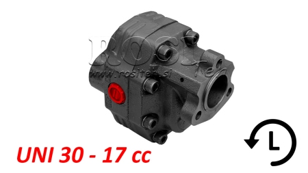 ΥΔΡΑΥΛΙΚΗ ΑΝΤΛΙΑ ΧΥΤΟΥ ΣΙΔΗΡΟΥ UNI30-17CC-230 BAR ΑΡΙΣΤΕΡΗ