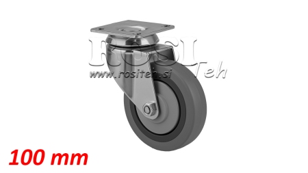 RAD 100mm SCHWENKBARE BASIS