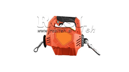 TRAGBARER BATTERIE-WINCH AKU 1000 LBS 455 kg
