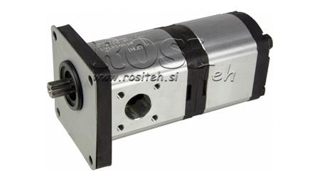 HYDRAULIKPUMPE TRAKTOR - OEM 87472285 - CNH SERIE T4 26 15 cc LINKS