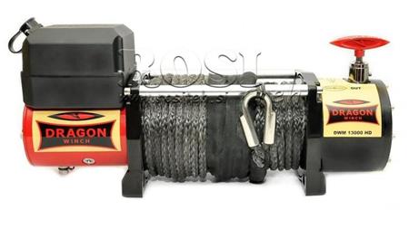 24 V ELEKTRICKÝ NAVIJAK DWM 13000 HD - 5897 kg - Syntetická šnúra