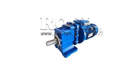 3Faz 1,1kW-ELEKTRO MOTOR Z ERC02 REDUKTORJEM MS80 58vrt/min