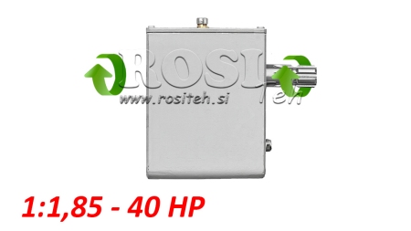 PŘEVODOVKA TRAKTORU - 1:1.85 (40HP-30KW) SAMICE-SAMEC