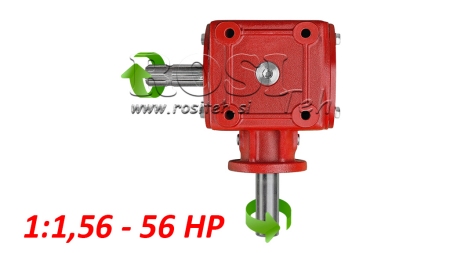 ΓΕΝΙΚΟ ΚΙΒΩΤΙΟ ΓΩΝΙΑΣ 1:1.56 (56HP-43KW)