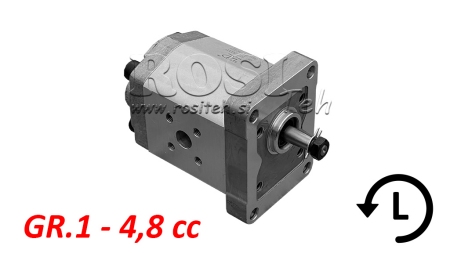 ΥΔΡΑΥΛΙΚΗ ΑΝΤΛΙΑ GR.1 4.8 CC ΑΡΙΣΤΕΡΗ - FLANGES