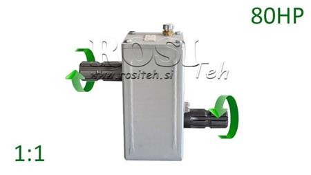 ΜΕΙΩΤΗΣ ΤΡΑΚΤΕΡ - ΑΝΤΙΣΤΡΟΦΗ 1:1 (80HP-60kW) ΑΝΔΡΙΚΟΣ-ΑΝΔΡΙΚΟΣ