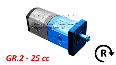 ΥΔΡΑΥΛΙΚΗ ΑΝΤΛΙΑ 20C25X067 ΜΠΡΟΣΤΙΝΗ GR.2 25 CC ΔΕΞΙΑ