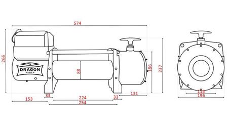 24 V ΗΛΕΚΤΡΙΚΟ ΜΟΤΕΡ DWT 16000 HD - 7257 KG