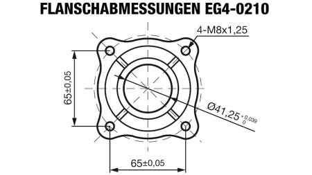 κινητήρας βενζίνης EG4-200cc-5.10kW-3,600 RPM-H-KW20x53-χειροκίνητη εκκίνηση