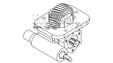 POMPA HYDRAULICZNA - ISUZU MOY CR WAKUUM