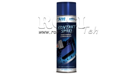 KONTAKTOVÝ SPREJ 500ML - ČISTIČ A MAZIVO PRO ELEKTRICKÉ SOUČÁSTI