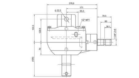 ΓΕΝΙΚΟ ΚΙΒΩΤΙΟ KSR50 3:1 (50HP-36.7KW)
