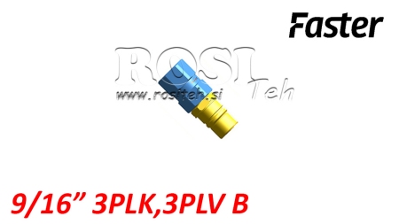 ΑΡΣΕΝΙΚΟΣ ΤΑΧΥΣΥΝΔΕΤΗΣ ΓΙΑ MULTI-FASTER 9/16 3PLK 3PLV B ΚΙΝΗΤΟ ΜΕΡΟΣ