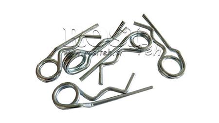 ΣΕΤ ΚΛΙΠΣ ΑΣΦΑΛΕΙΑΣ διπλό fi 4 mm (5 τεμ)