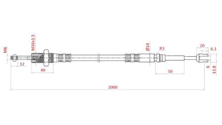 ΠΛΕΚΤΟ L=2000 - πιρούνια