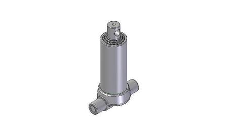 2533F -TELESCOPIC ZYLINDER UNTERE – LOCH 3 STUFEN HUB 683 DURCHMESSER 95