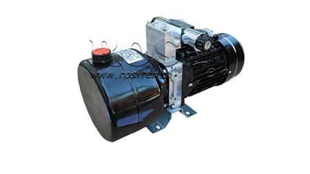 ΜΙΝΙ ΥΔΡΑΥΛΙΚΟ ΣΥΝΟΛΟ 380V AC (0.75 kW) 85 bar - 3.7 cc - 5.2 λίτρα/λεπτό - δεξαμενή 4 λίτρα