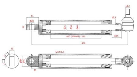 ΥΔΡΑΥΛΙΚΟΣ ΣΤΕΡΕΩΤΙΚΟΣ ΚΥΛΙΝΔΡΟΣ FIAT-NEW HOLLAND OEM-5189888