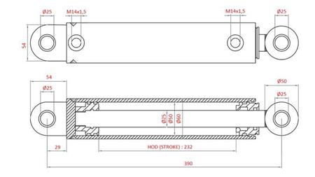 ΥΔΡΑΥΛΙΚΟΣ ΣΤΕΦΑΝΟΣ FIAT-NEW HOLLAND OEM-87302891, 5164022, 82991196