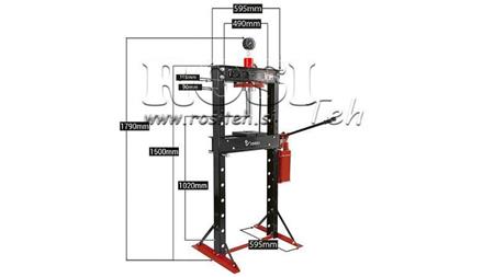VERKSTAD HYDRAULISK PRESS FÖR LAGER