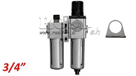 ΠΝΕΥΜΑΤΙΚΗ ΜΟΝΑΔΑ ΠΡΟΕΤΟΙΜΑΣΙΑΣ 600 G3/4 40µ 0-10b