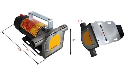 ΗΛΕΚΤΡΙΚΗ ΑΝΤΛΙΑ 12V DC -1- 50 lit/min (3000 l/h)