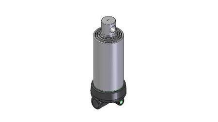 3642F -TELESCOPISK CYLINDER HUL - HUL 4 TRIN REJSE 830 FI 124