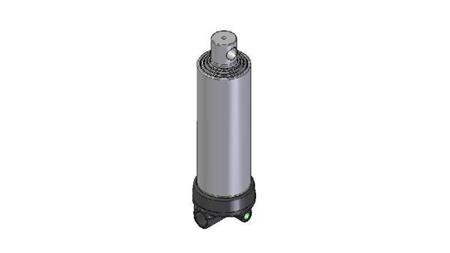 3645F -TELESCOPISK CYLINDER HUL - HUL 4 GRADER SLAG 1190 FI 124