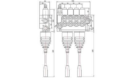ΚΡΑΤΗΣΗ ΥΔΡΑΥΛΙΚΗΣ ΒΑΛΒΙΔΑΣ 4xP40   2x JOYSTICK