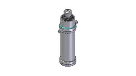4065S -TELESCOPISK CYLINDER STANDARD/BALL 6 STEG SLAG 3765 DIAMETER 190