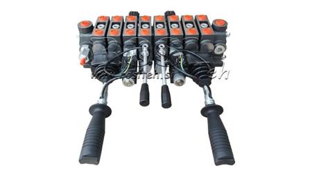 ΥΔΡΑΥΛΙΚΗ ΒΑΛΒΙΔΑ HIAB 8xPC70   2x JOYSTICK - ΗΛΕΚΤΡΙΚΟΣ ΕΛΕΓΧΟΣ 12V