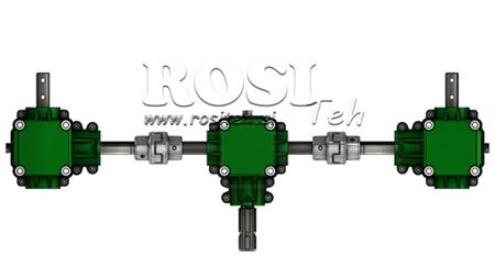 ΣΕΤ ΚΙΒΩΤΙΩΝ ΤΑΧΥΤΗΤΩΝ 1:1.44 (27HP-20KW) ΓΙΑ ΔΙΑΣΠΟΡΕΑ L:800 ΧΥΤΟ ΣΙΔΗΡΟ ΜΕ ΣΥΣΤΗΜΑ ΑΣΦΑΛΕΙΑΣ