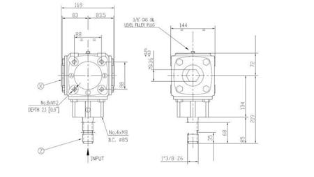 ΓΩΝΙΑΚΟ ΓΡΑΝΑΖΙ TB-19J 1.46:1 (23HP-16.9kW)