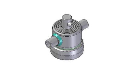 6001F -TELESCOPISK CYLINDER STANDARD/HÅL 6 STEG RESA 450 FI 124