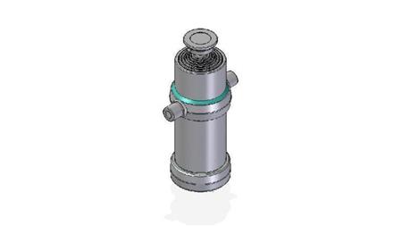 7010S -TELESCOPIC CYLINDER STANDARD/BALL 7 STAGES TRAVEL 2620 DIAMETER 170
