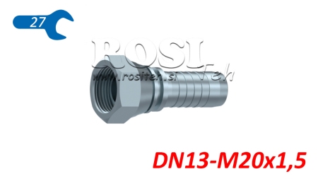 ΥΔΡΑΥΛΙΚΗ ΣΥΝΔΕΣΗ BSP ΘΗΛΥΚΗ DN13-M20X1,5