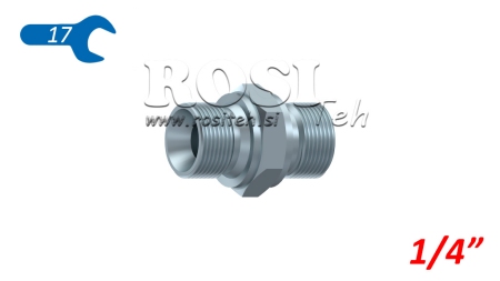 ΥΔΡΑΥΛΙΚΗ ΔΙΠΛΗ ΒΑΛΒΙΔΑ BSP 1/4