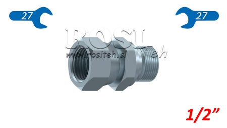 ΥΔΡΑΥΛΙΚΗ ΔΙΠΛΗ ΚΛΕΙΔΑ ΣΤΡΟΦΙΓΓΑ 1/2