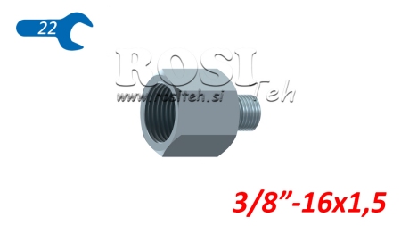 ΥΔΡΑΥΛΙΚΟΣ ΑΔΑΠΤΕΡ ΑΝΔΡΑΣ-ΓΥΝΑΙΚΑ 3/8-16X1,5