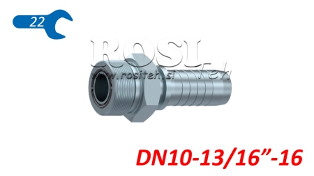 HYDRAULICKÉ SPOJENÍ AGORFS MUŽ DN10-13/16-16